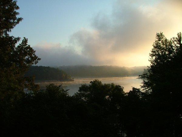 Sunrise on Lake Cumberland