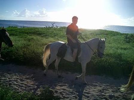 Me on horseback