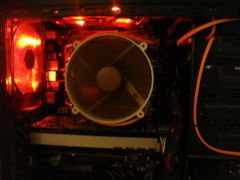 CPU Fan and Video card side shot